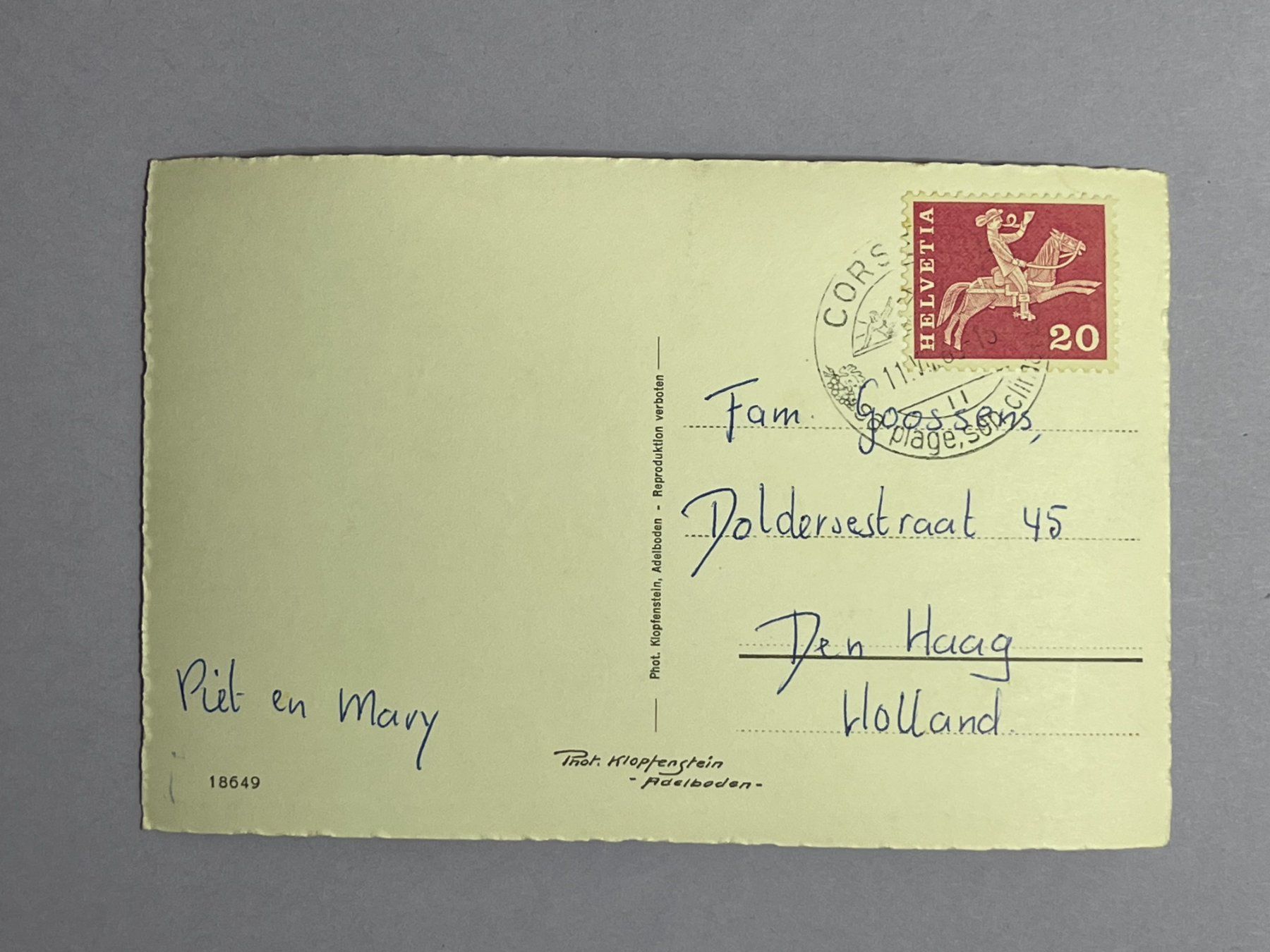 Cartoline postali: Champex – Usato da Steg VS venduto da danwer74 1