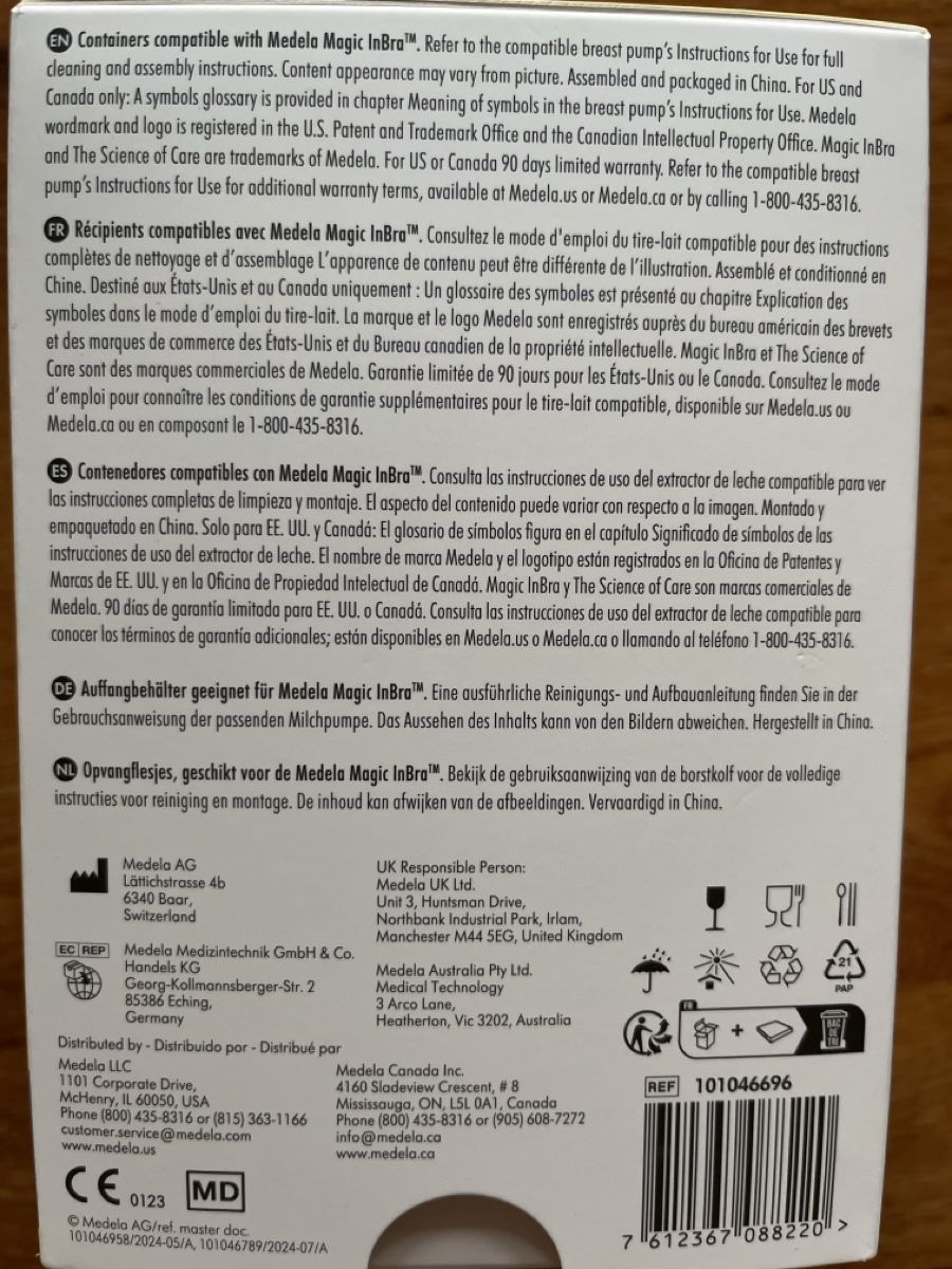 Medela Accessori per l’allattamento: Auffangbehälter Medela Magic InBra – Nuovo e nell'imballaggio originale da Biel/Bienne venduto da cll_lwl9 2