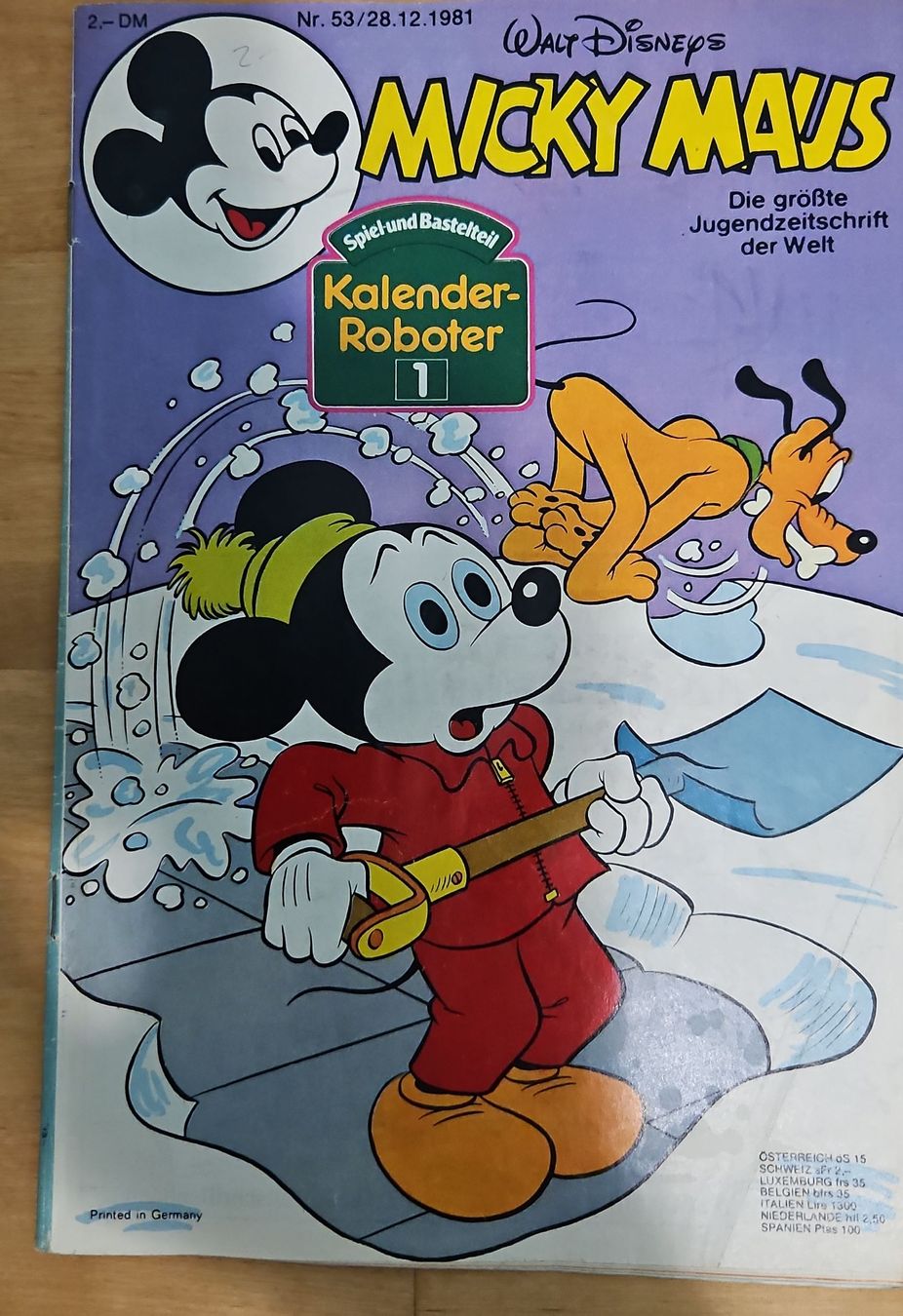 Comics: Micky Maus Nr. 53/28.12.1981  – Gebraucht aus Basel von Melibu