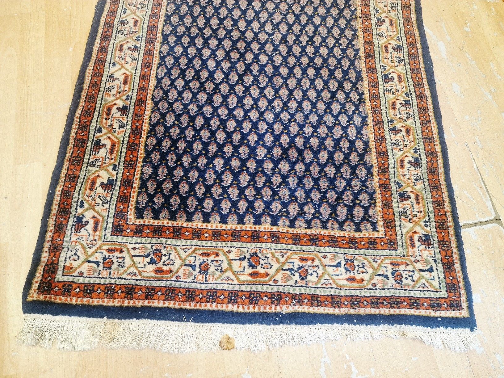 Tappeti: Orientteppich blau mit Muster – Usato da BERN venduto da Intarsia 1