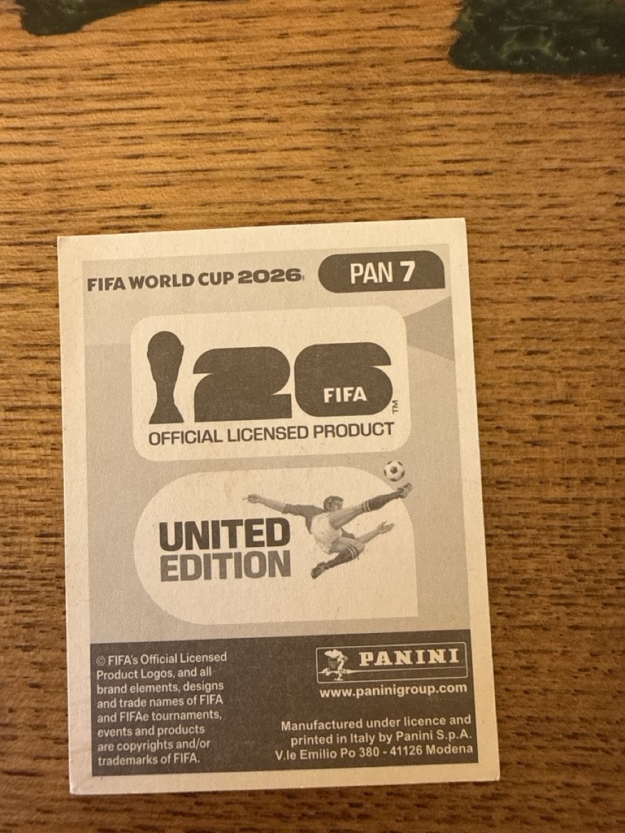 Panini Carte collezionabili: Panini WM 2026 Sticker Eric Davis pan7 – Usato da Frenkendorf venduto da emi_jg7b 1