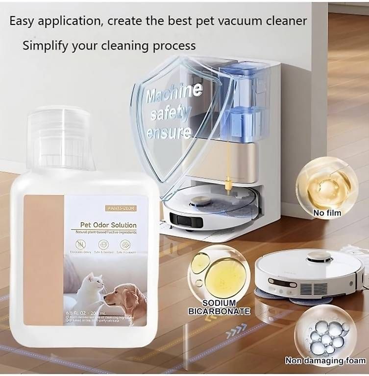 CD: 2X Solution Désodorisante Pour Animaux Pour Robot DREAME – Usato da Collombey venduto da egid 1