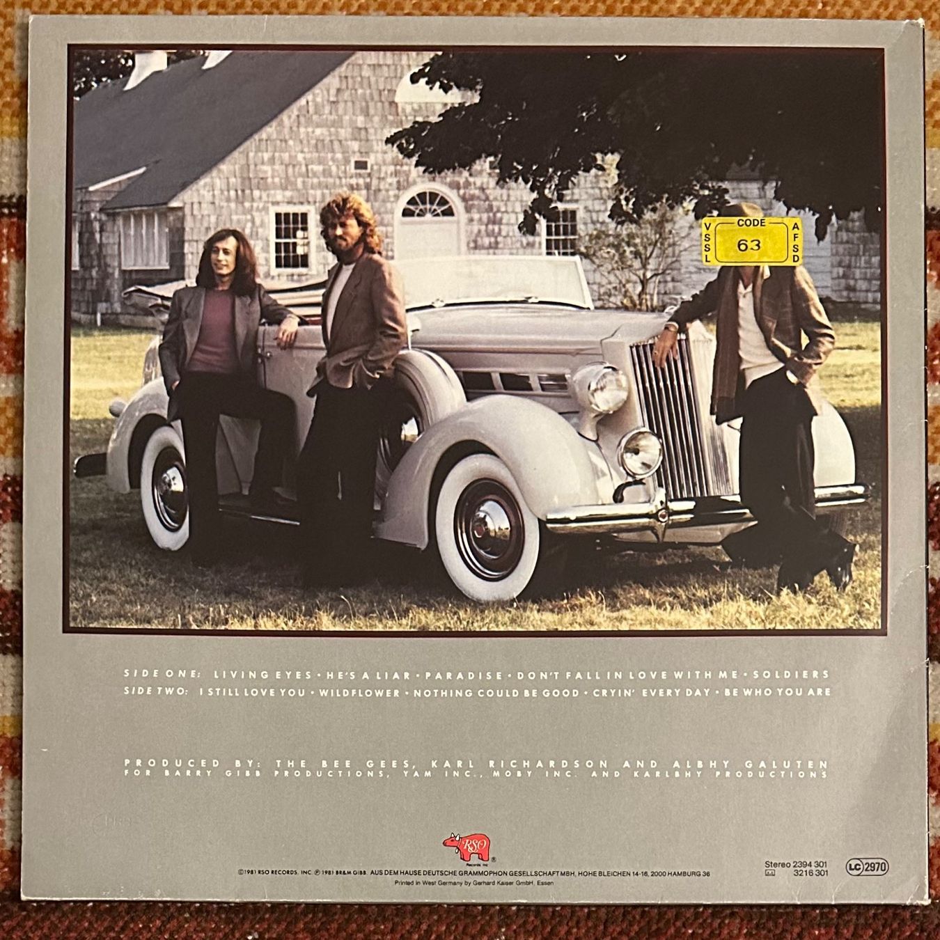 Dischi in vinile: LP - Bee Gees - Living Eyes – Usato da Breganzona venduto da Onairda75 2