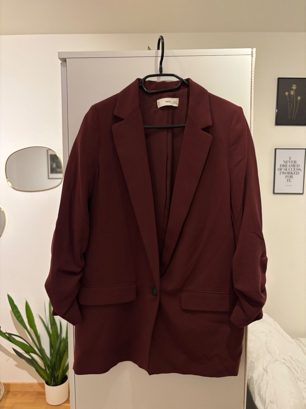 Mango Vestes: oversized Blazer bordeaurot – D'occasion à Zürich par hue_82qd