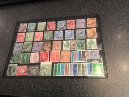 British Stamps with nice cancellations!
