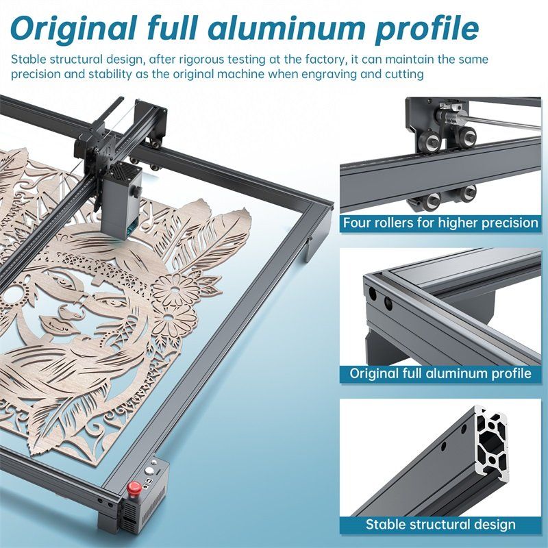 Alle Maschinen: ATOMSTACK E85 Rahmen für Laser Engraver Bis zu 850mm x 800mm – Neu und originalverpackt aus Malans GR von BUYBEST-Schweiz 2