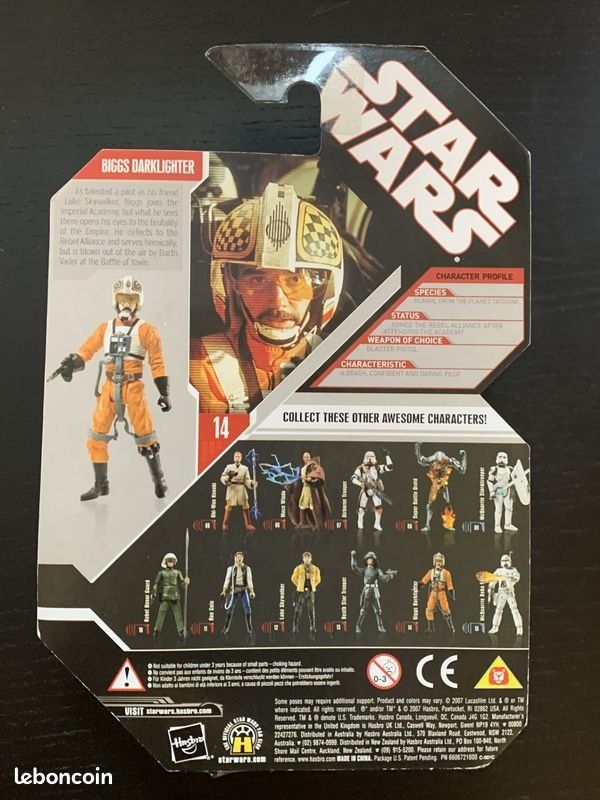 Hasbro Giocattoli: Star Wars 30th Anniversary #14 - Biggs Darklighter Pilot – Nuovo e nell'imballaggio originale da Gimel venduto da marchaux2006 1