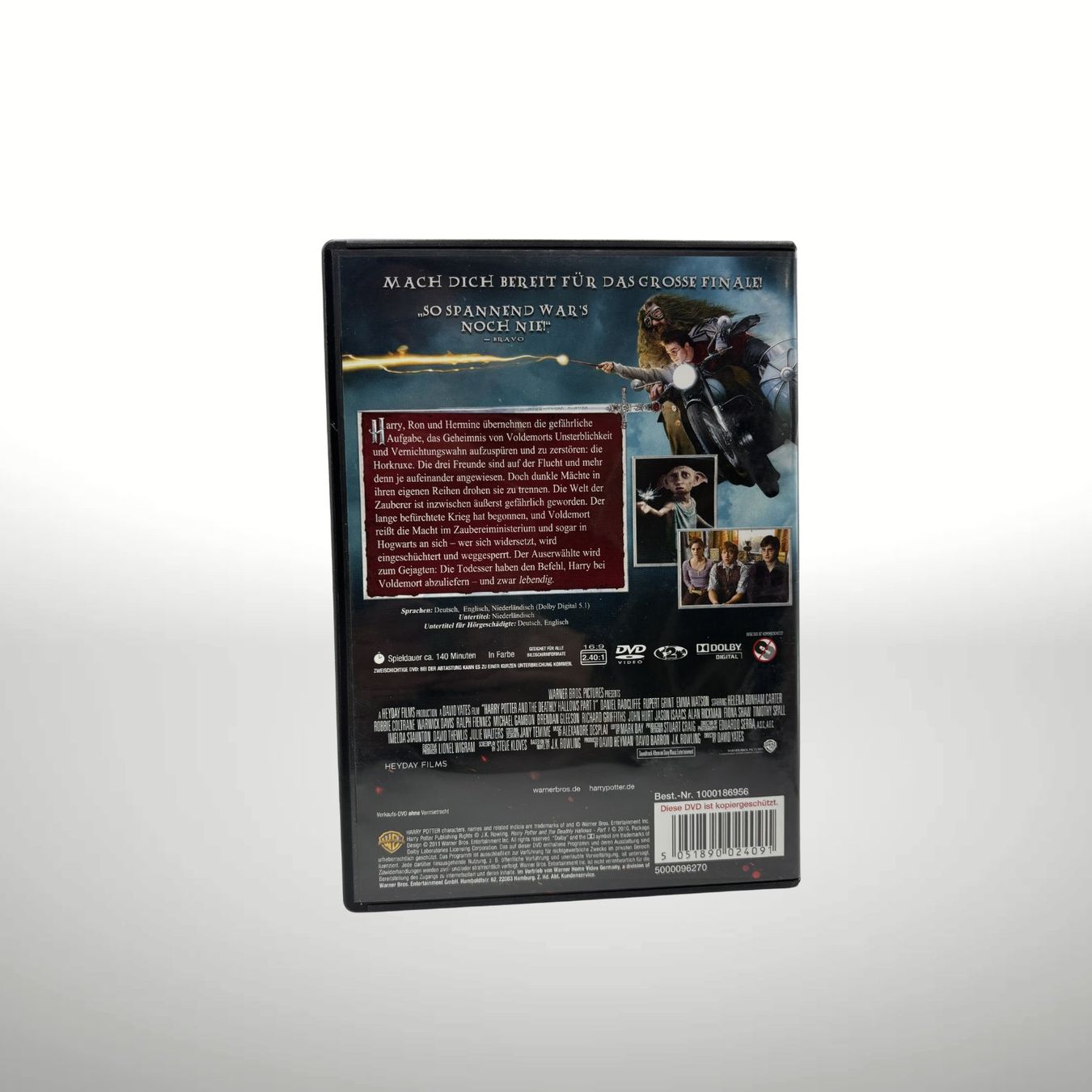 Tutti i DVDs: HARRY POTTER - HEILIGTÜMER DES TODES - TEIL 1 – Usato da Rickenbach SO venduto da steinerhome 1