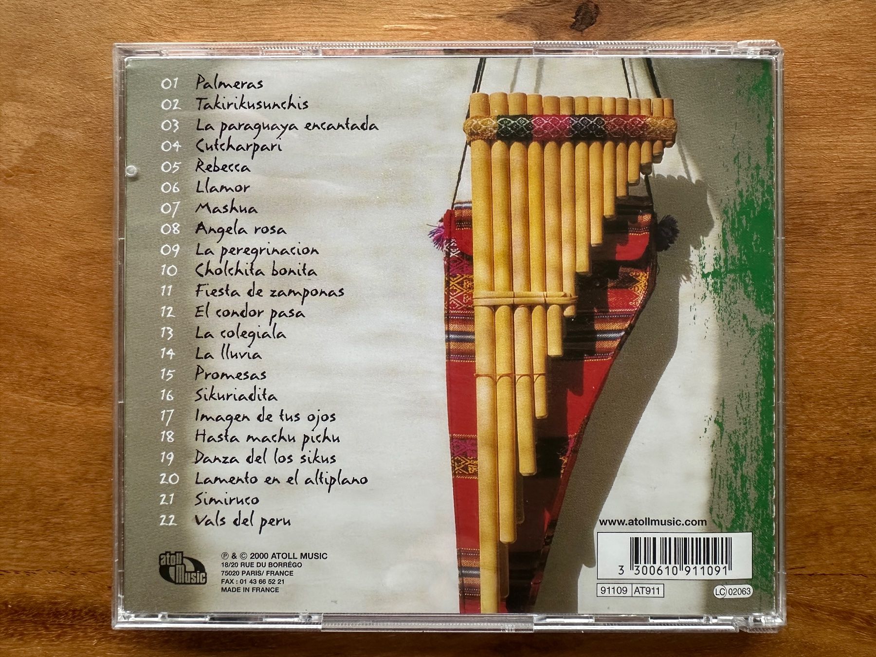 CDs: Flûte des Andes - Les plus beaux thèmes (CD) – Gebraucht aus Horgen von flyingpenguin2000 2