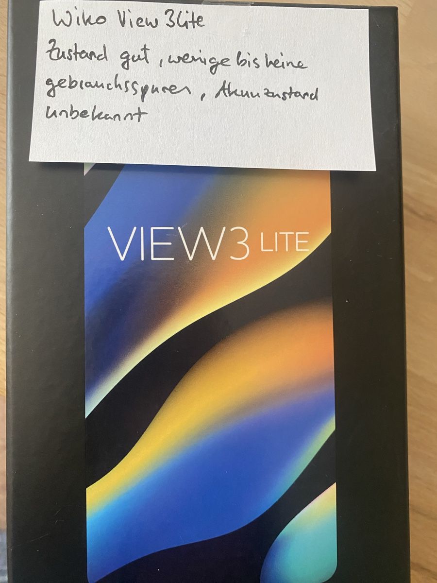Wiko Portables: Wiko View 3lite – D'occasion à Wil SG par ComAd