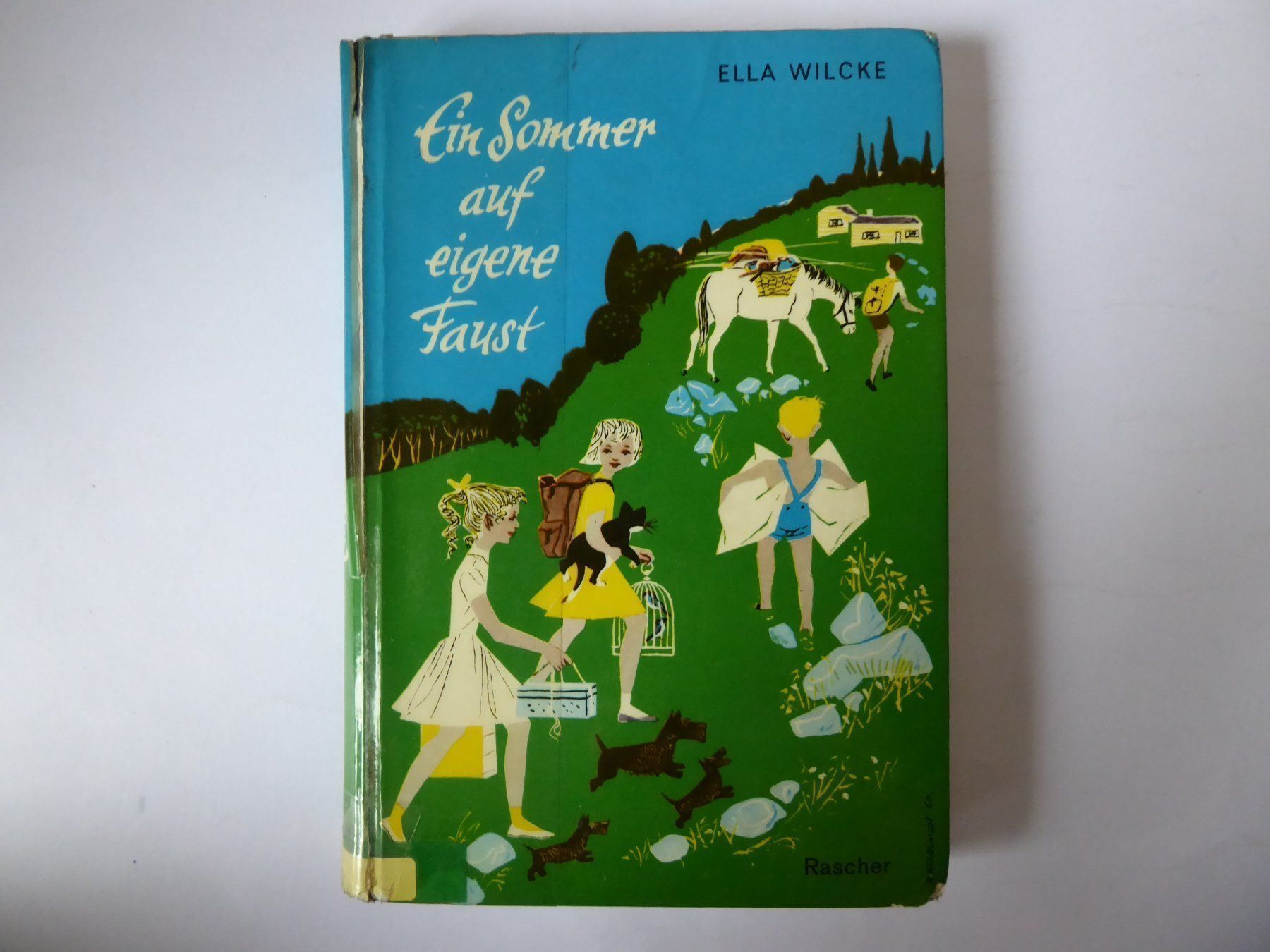Libri: Buch Ein Sommer auf eigene Faust, Ella Wilcke, 1960 – Usato da Turbenthal venduto da Panau