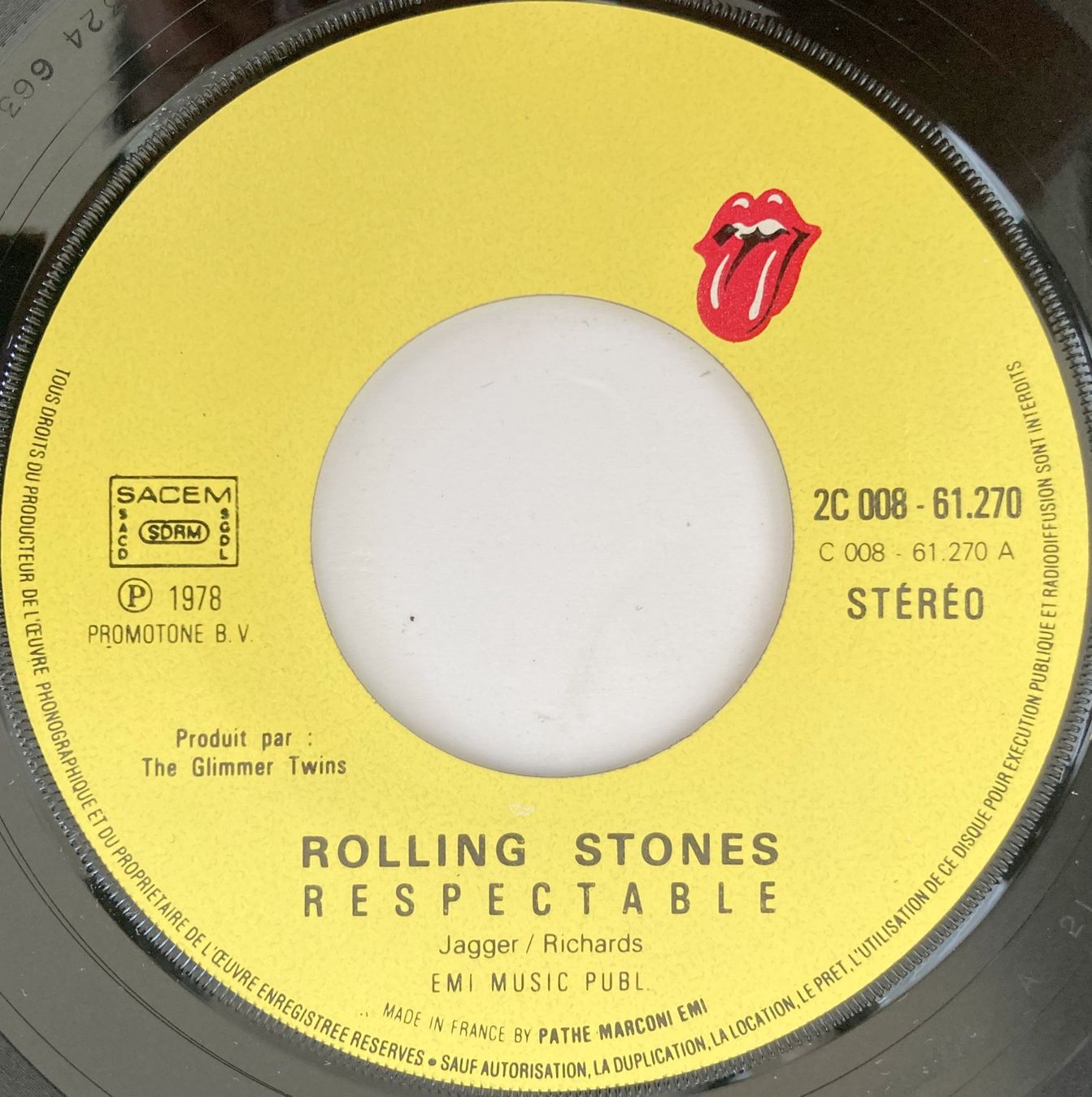 Schallplatten: ROLLING STONES - RESPECTABLE – Gebraucht aus Bottens von hotter-than-hell 2