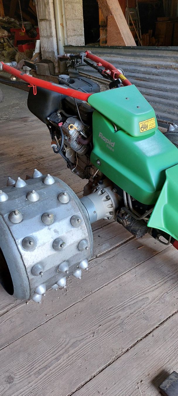 Rapid Tutte le macchine: Rapid Motormäher Euro 4 inkl. Kreiselheuer Fahr + Hill Rake – Usato da Grünen venduto da Doedel22 3