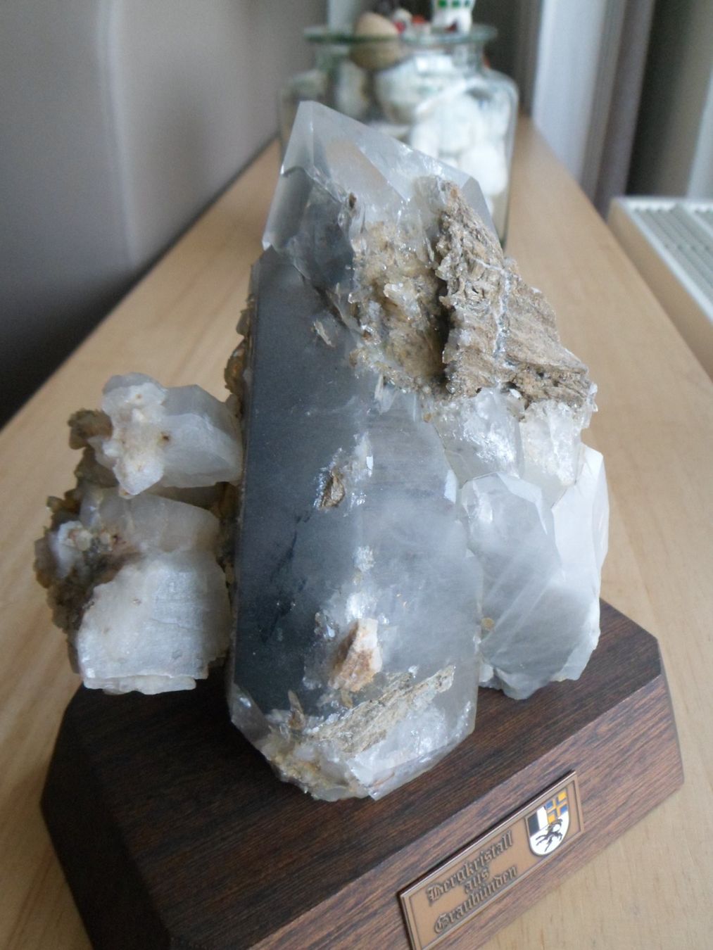 Minerali & Pietre curative: Bergkristall Schweiz – Usato da Affoltern am Albis venduto da Fossil60 3