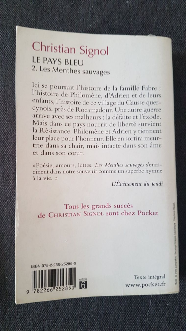 Libri: 5 livres de Christian Signol – Usato da Fribourg venduto da Carax 1