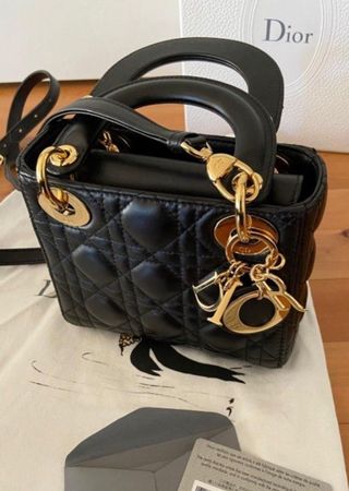 Lady Dior Mini Schwarz – Original Dior Zürich | Almost New