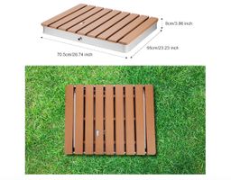 Gartendusche Holzimitat neuwertig