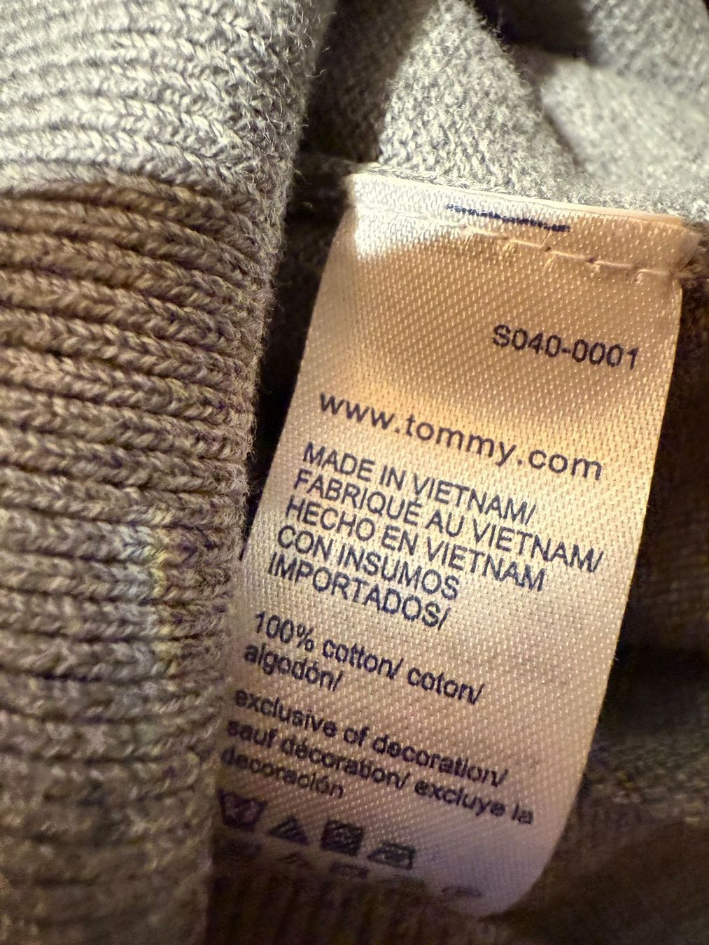Tommy Hilfiger Maglioni & Felpe: Tommy Hilfiger Pullover, Grau, Karomuster, XXL, Baumwolle – Usato da bioggio venduto da lenny023 2