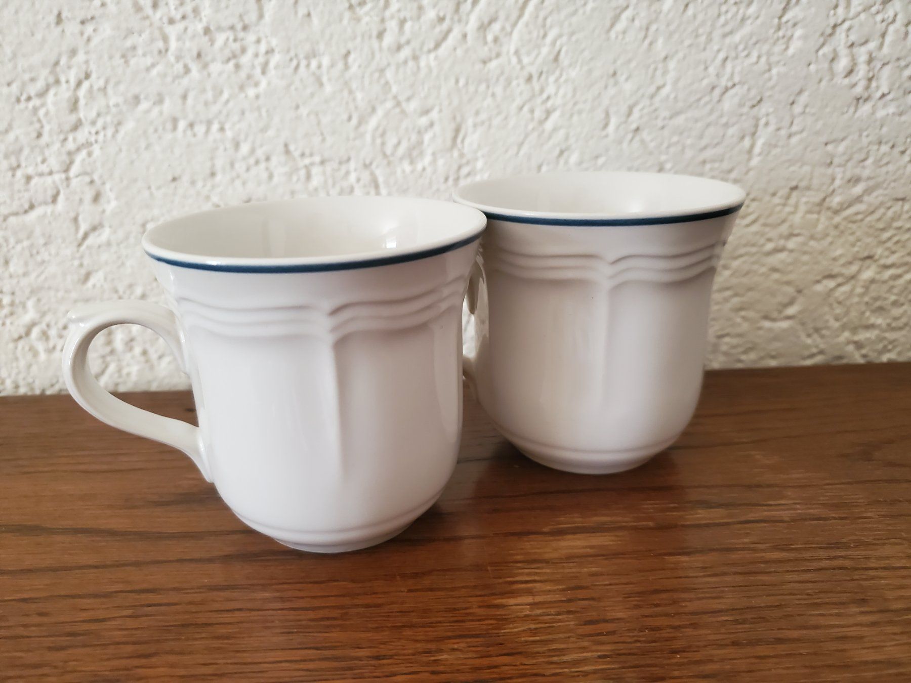 Tazze: 2 tasses vintage grès JMP modèle "Provincial Bouquet" – Usato da Rennaz venduto da La_malle_du_dauphin 3