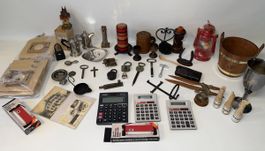 Vintage Konvolut mit vielen Deko- und Sammlerstücken