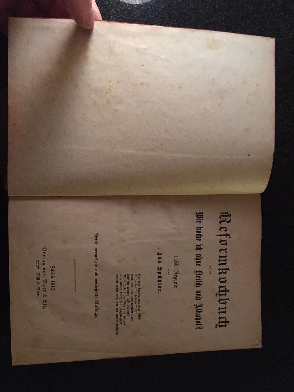 Libri: Kochbuch 1912 – Usato da Felben-Wellhausen venduto da bananajoe8474 3