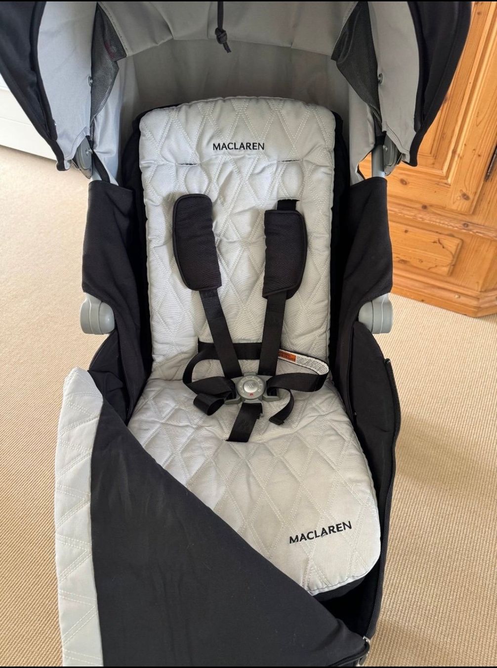 Mclaren Carrozzine: Buggy WIE NEU, McLaren Techno XLR, black/silver – Nuovo (secondo la descrizione) da Zürich venduto da Circularrocks 3