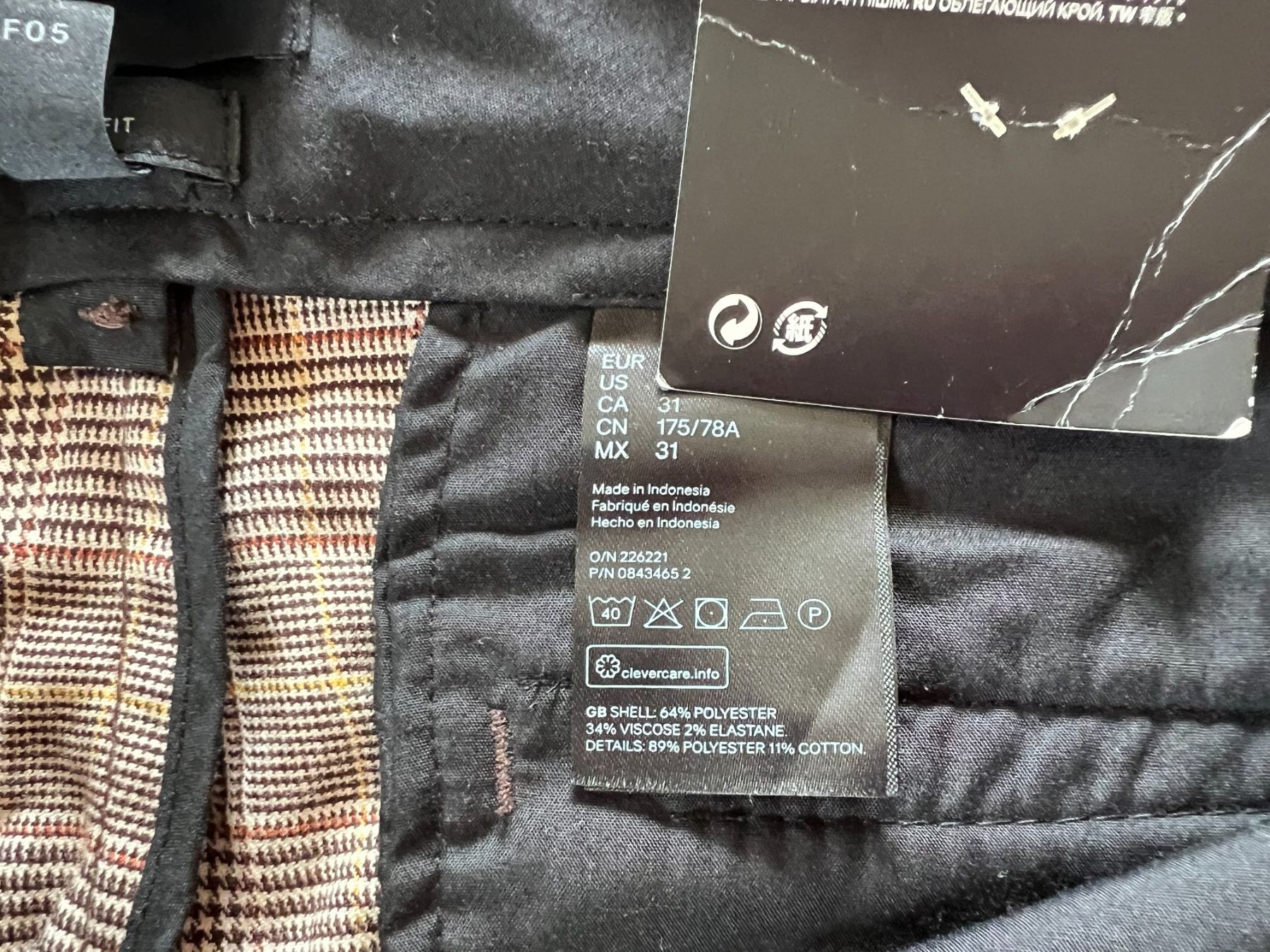 H&M Hosen: H&M Damen Hose, Gr. 31, NEU – Neu und originalverpackt aus Worb von farben20zauber 6