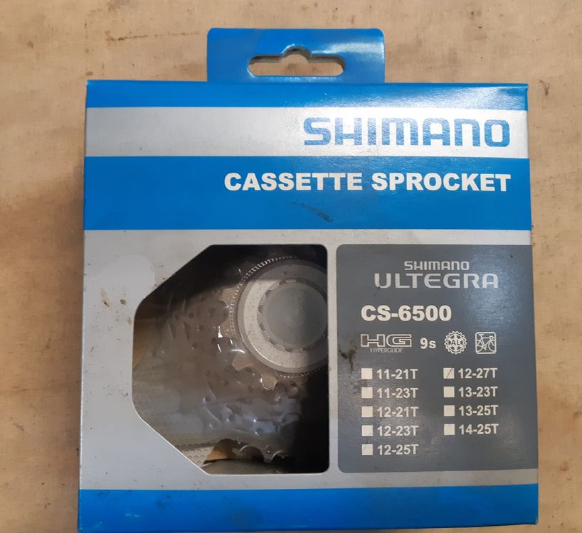 Cassette Shimano Ultegra 6500 9V