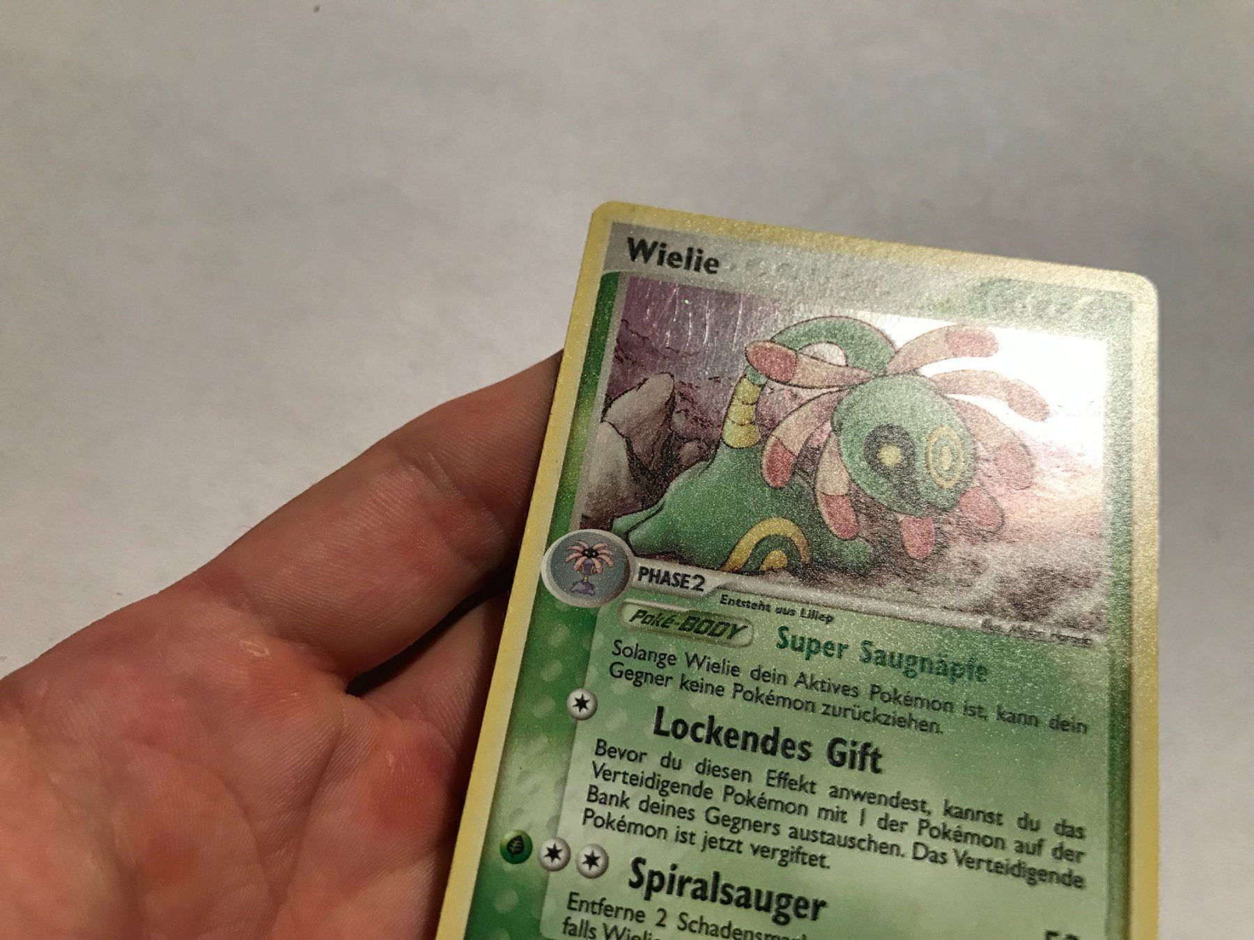 Pokémon Sammelbilder & Trading cards: Wielie holo Ex Sandsturm – Gebraucht aus Hagendorn von Pokecollectorch 1