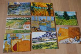 8 Umschläge Couverts von Van Gogh NEU Handarbeit