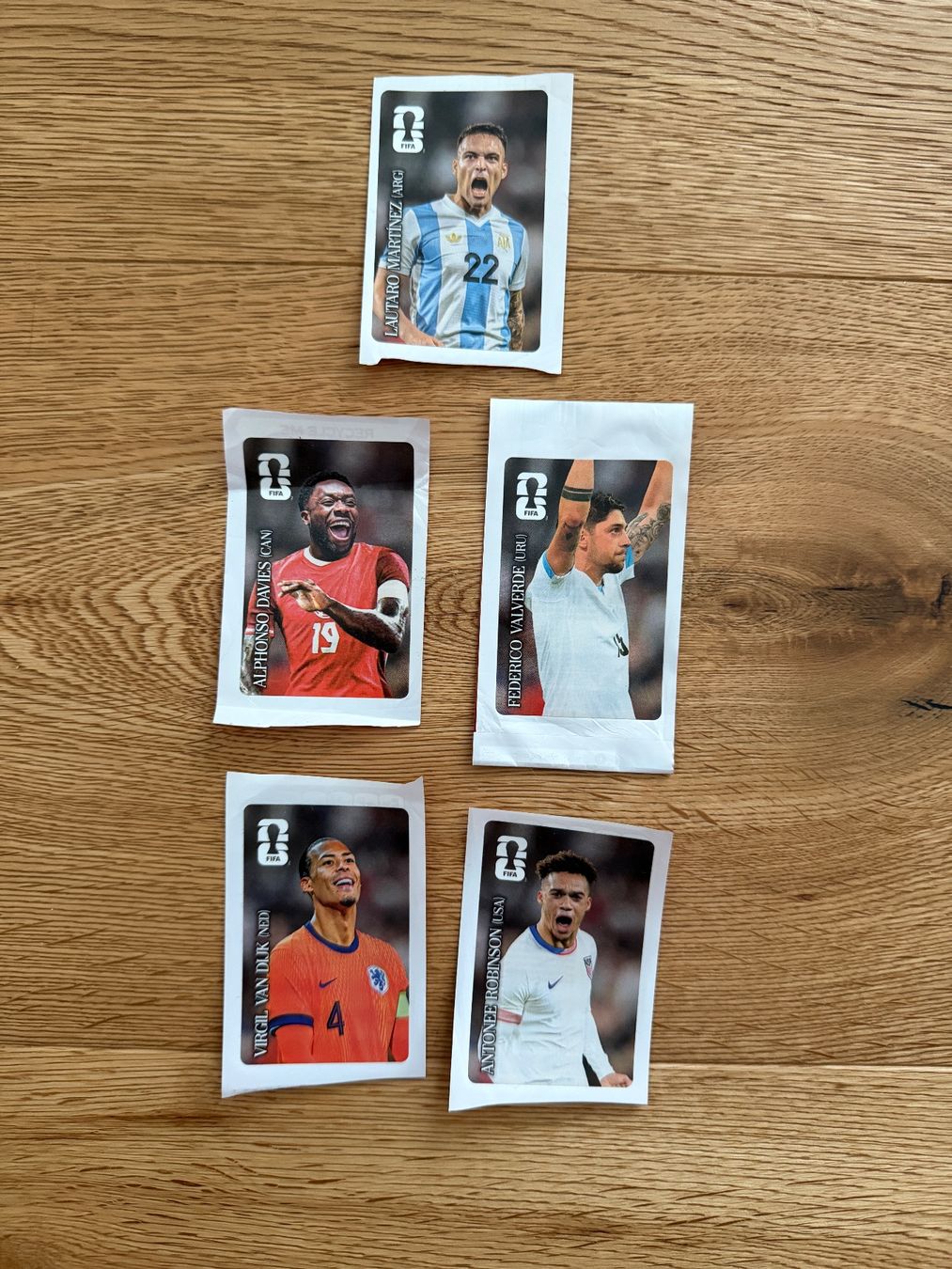Panini Carte collezionabili: 5x Panini FIFA WM 2026 - Coca Cola/Coke – Nuovo (secondo la descrizione) da Interlaken venduto da fbnscl