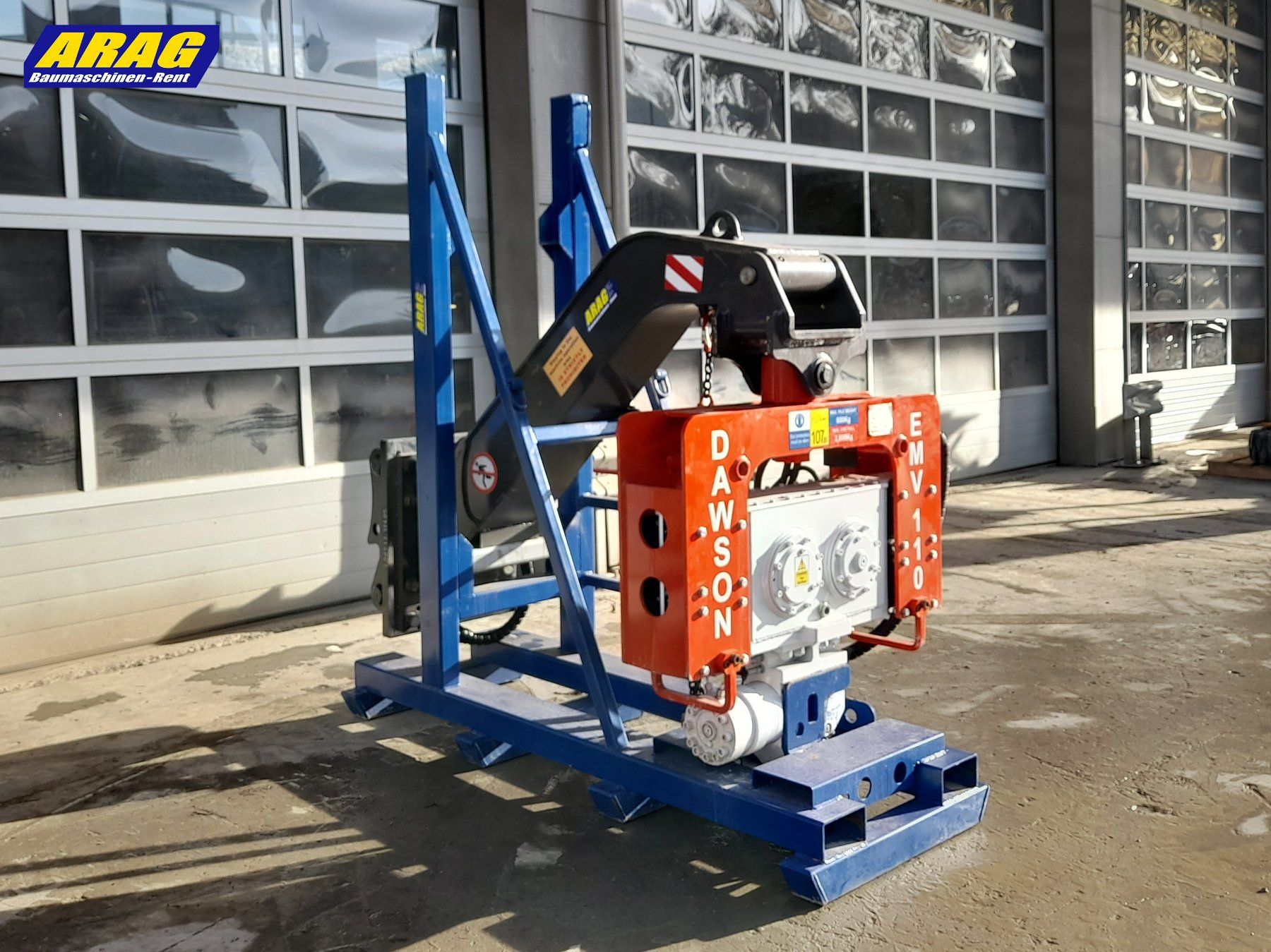 Accessoires tracteur, véhicule agricole: Dawson EMV110 Vibroramme – D'occasion à Hasle LU par Arag08 3
