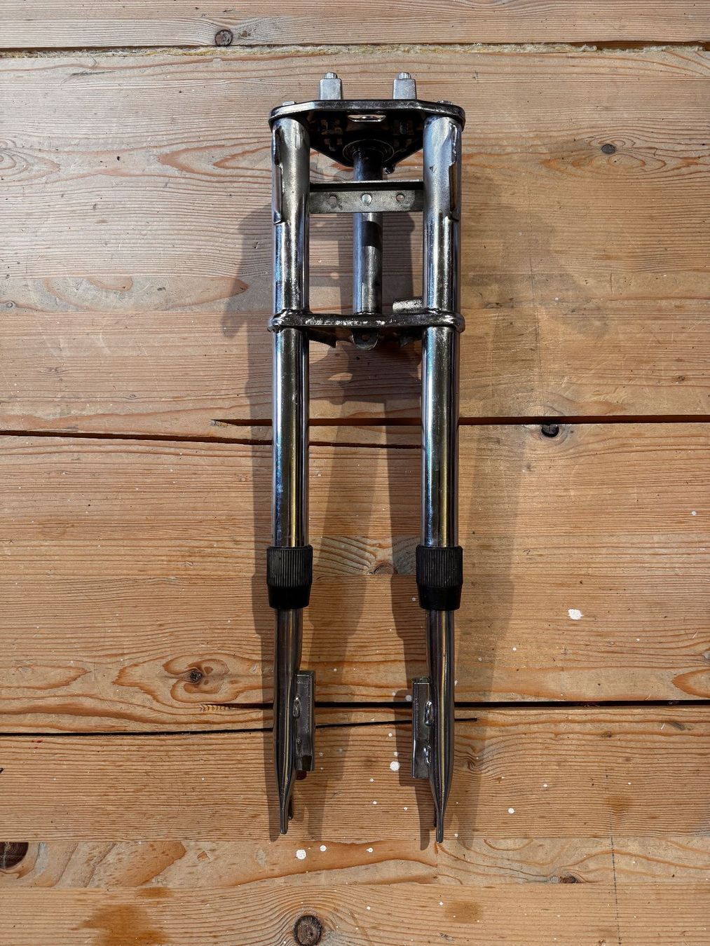 Puch Mofa-Ersatzteile: Originale Puch Maxi Gabel in Chrom – Gebraucht aus Worben von Modellfan 5