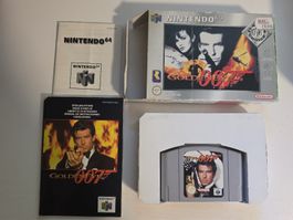 GoldenEye 007 Nintendo 64 N64 PAL Player's Choice CIB