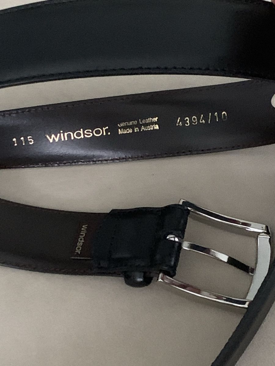 Windsor Gürtel: Windsor Ledergürtel  – Gebraucht aus Bergdietikon von zor_856j 2