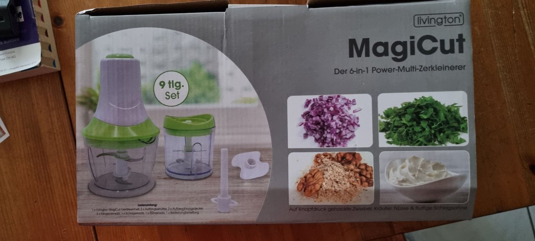 Elettrodomestici da cucina: MAGICUT DER 6-IN-1 POWER-MULTI-ZERKLEINERER – Nuovo e nell'imballaggio originale da Dintikon venduto da bonita099 3