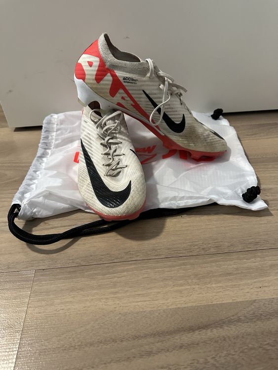NIKE Air Zoom Mercurial Vapor XV Elite FG Ready Rot Weiss S Acheter sur Ricardo