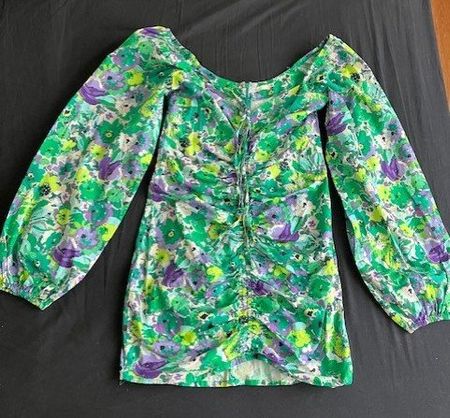 Robe d'été chic à fleurs - Tendance actuelle - Taille 36.