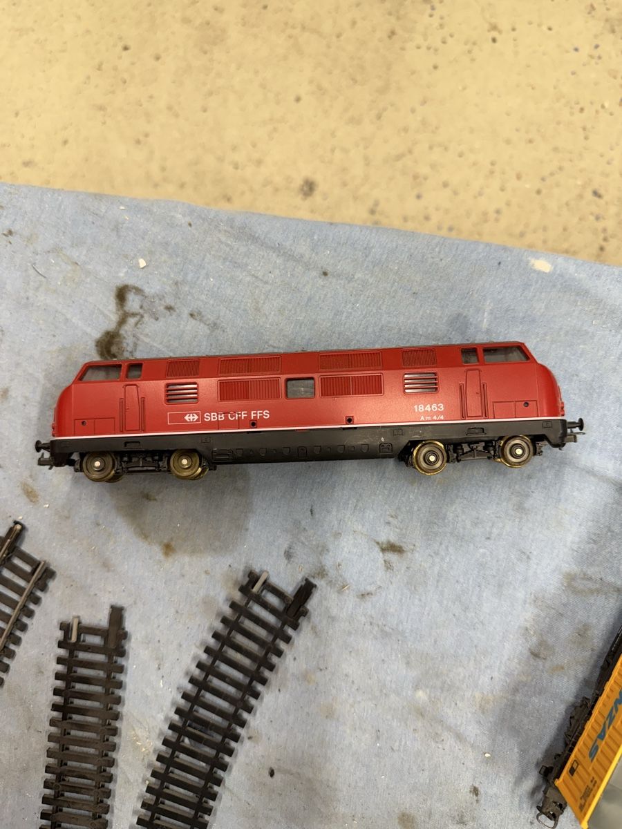 Modellini di ferrovie: Modell-Eisenbahn – Usato da Grosswangen venduto da winkelfeld 5