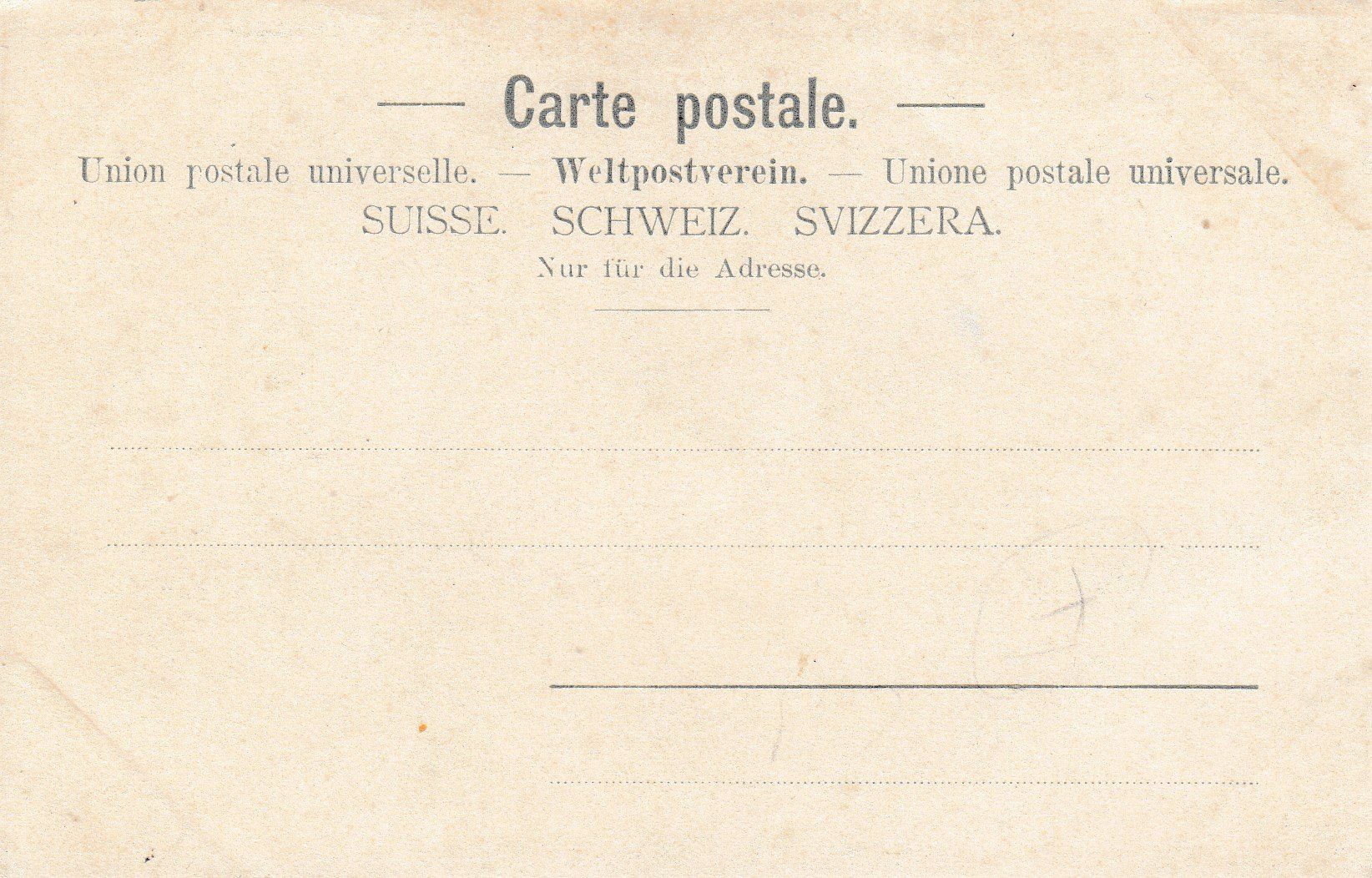 Cartoline postali: Domleschg  GR        ca. 1900 – Usato da Brig venduto da Valcards54 1