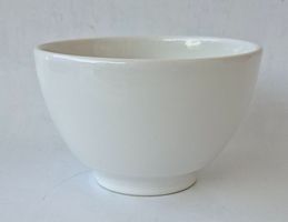 Schöne weisse Vintage Rössler Müslischale 12 cm
