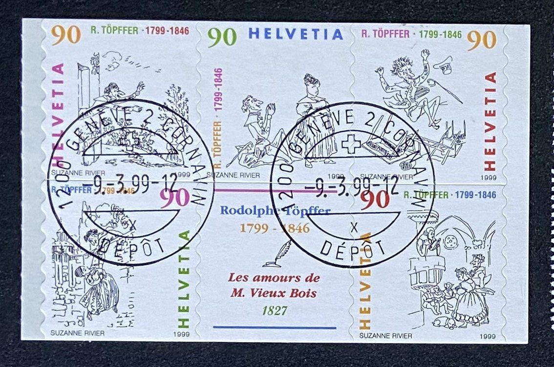 Tutti i francobolli: ET Freimarke  4er Block – Usato da Böckten venduto da Hansi36
