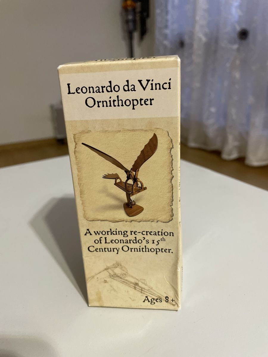 Kit di costruzioni: Leonardo da Vinci Ornithopter - Bausatz – Nuovo e nell'imballaggio originale da Rheineck venduto da cha_p9qy