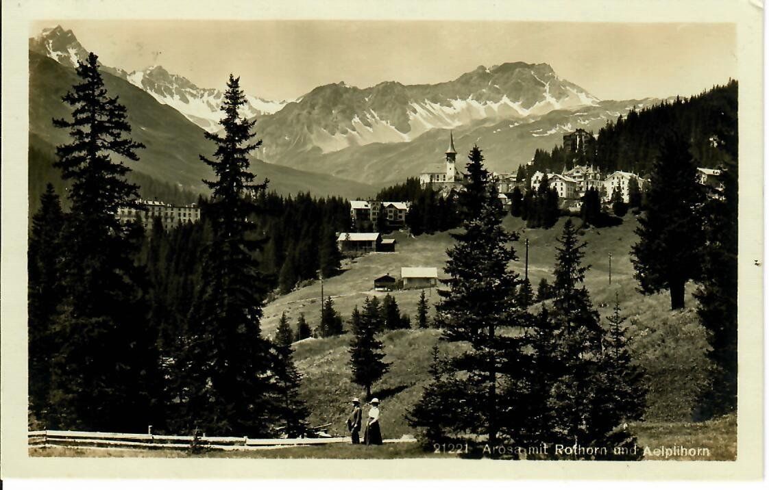 Cartoline postali: Arosa 1926 – Usato da Hochdorf venduto da Ziegel-16