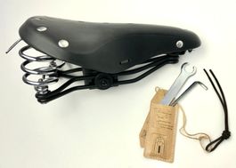 Vintage Leder Sattel schwarz, Brooks Sattel qualität