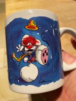 Vintage Diddl Tasse – „Feel Good Becher“ Clown Motiv