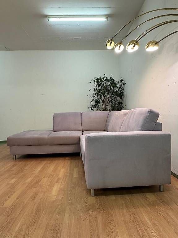 Divani: Hellgrau Ecksofa Alcantara (Gratis Lieferung) – Usato da Effretikon venduto da Aura_Briner 2