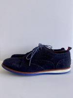 Boss Oxford Shoes Suede Size 43 Blue