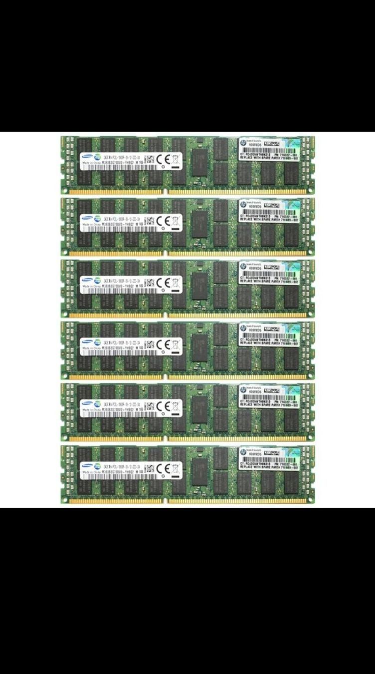 144GB RAM 6x 24GB für HPE ProLiant Gen8 Server (Neu (gemäss ...