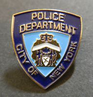 US Pin * POLICE  DEPARTEMENT  CITY  OF  NEW YORK